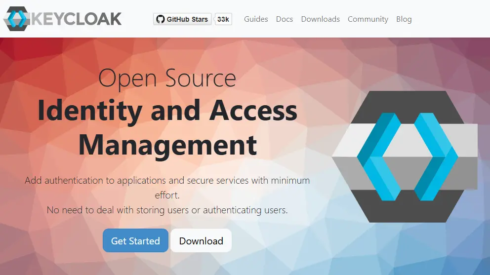 Keycloak open-source identity management admin console